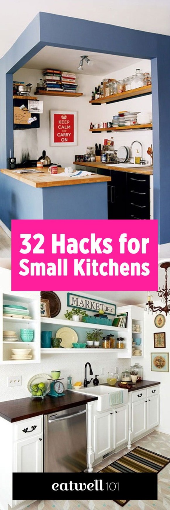 10 Brilliant Hacks to Make A Small Kitchen Look Bigger — Eatwell10 - how do you make a small kitchen look bigger?