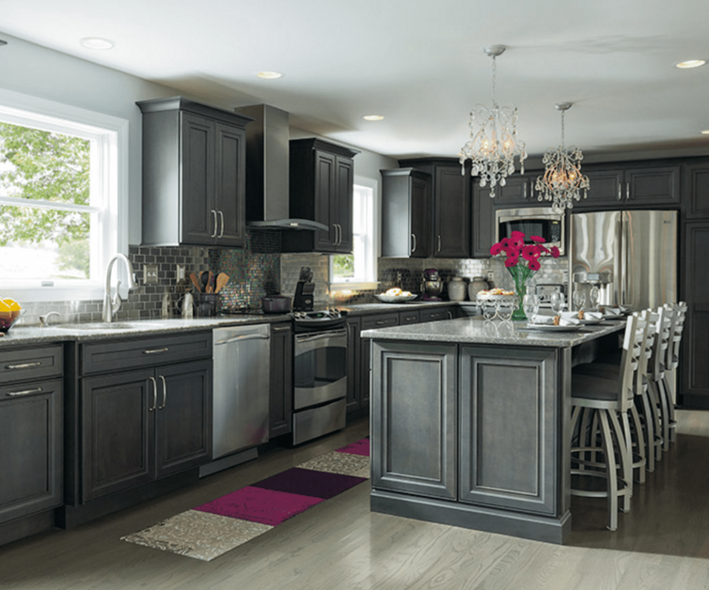 3 Inspiring Gray Kitchen Design Ideas - grey kitchen cabinets what colour walls