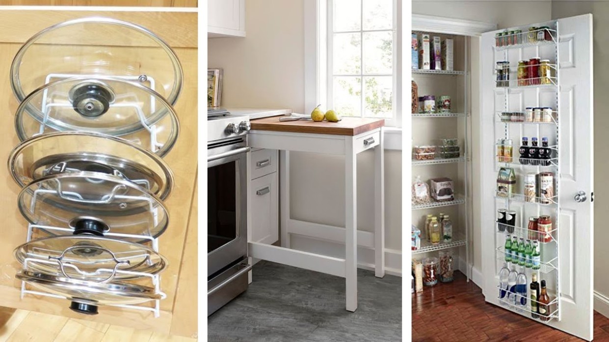 4 Easy Small Kitchen Storage Ideas - how do you maximize storage in a small kitchen?