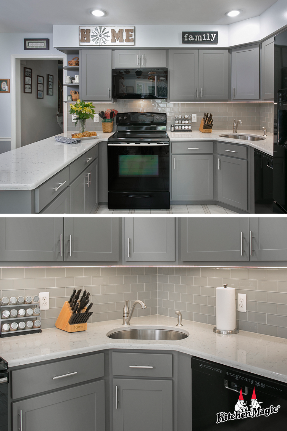 5 Gray Kitchens ideas in 5  kitchen design, kitchen, kitchen  - small grey kitchen