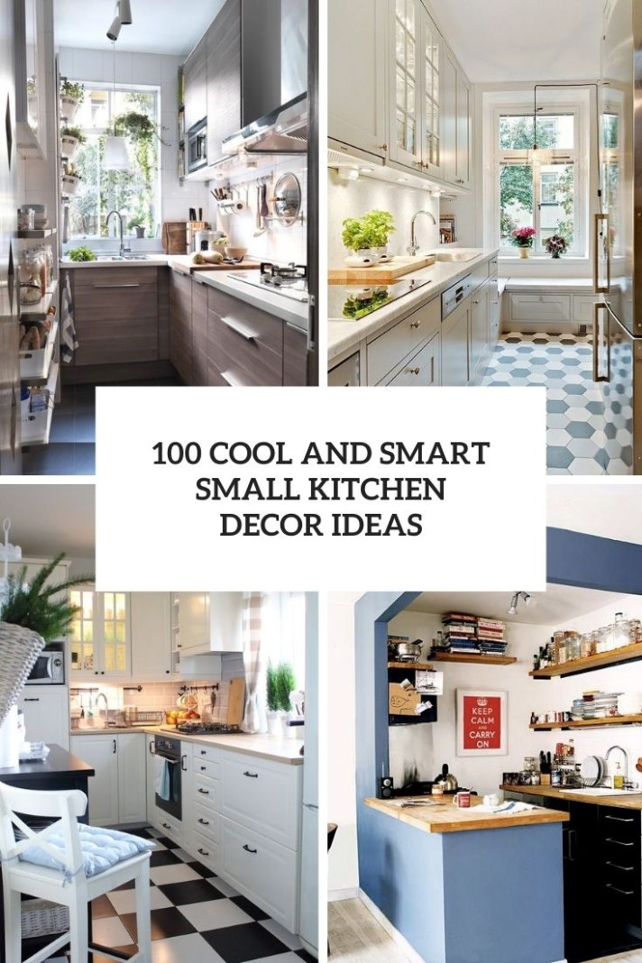 6 Cool And Smart Small Kitchen Decor Ideas - DigsDigs - decorate small kitchen