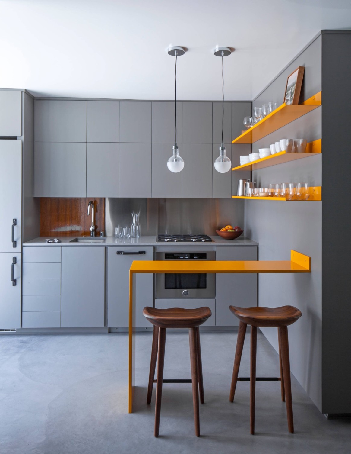 6 Splendid Small Kitchens And Ideas You Can Use From Them - modern kitchen design small spaces