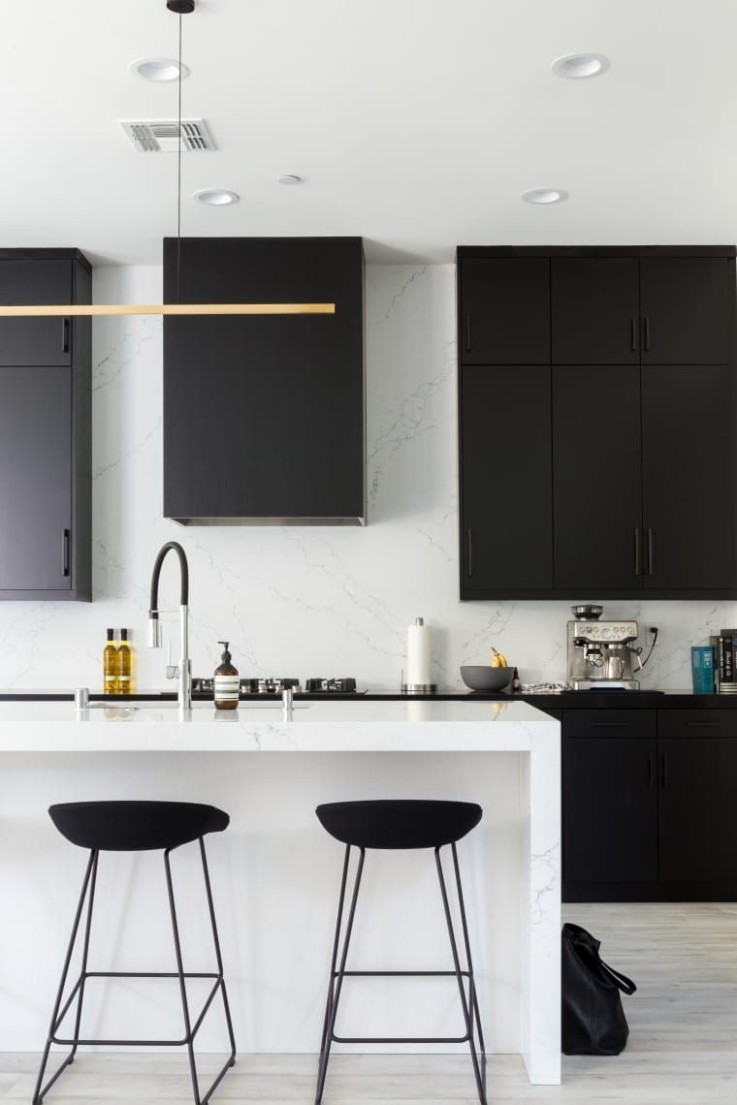 7 BLACK + WHITE ideas  kitchen design, kitchen inspirations  - black and white kitchen ideas pinterest
