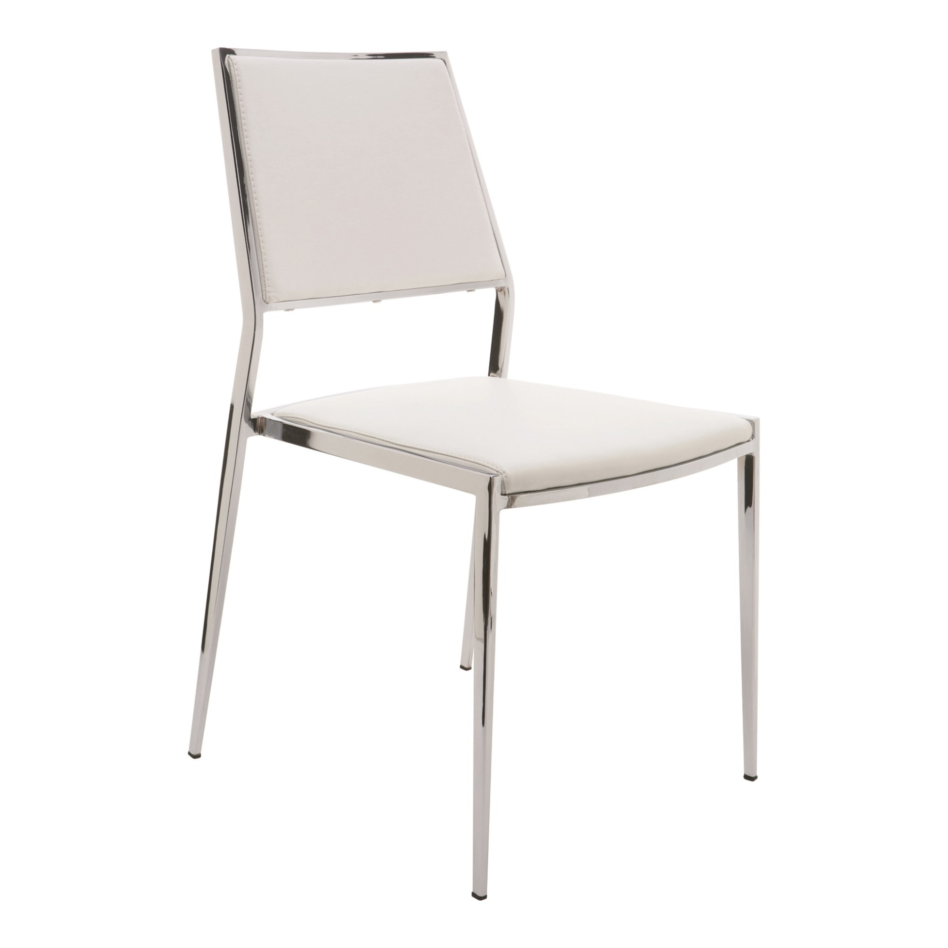 Aaron Stackable Dining Chair (Set of 5) - modern kitchen chairs