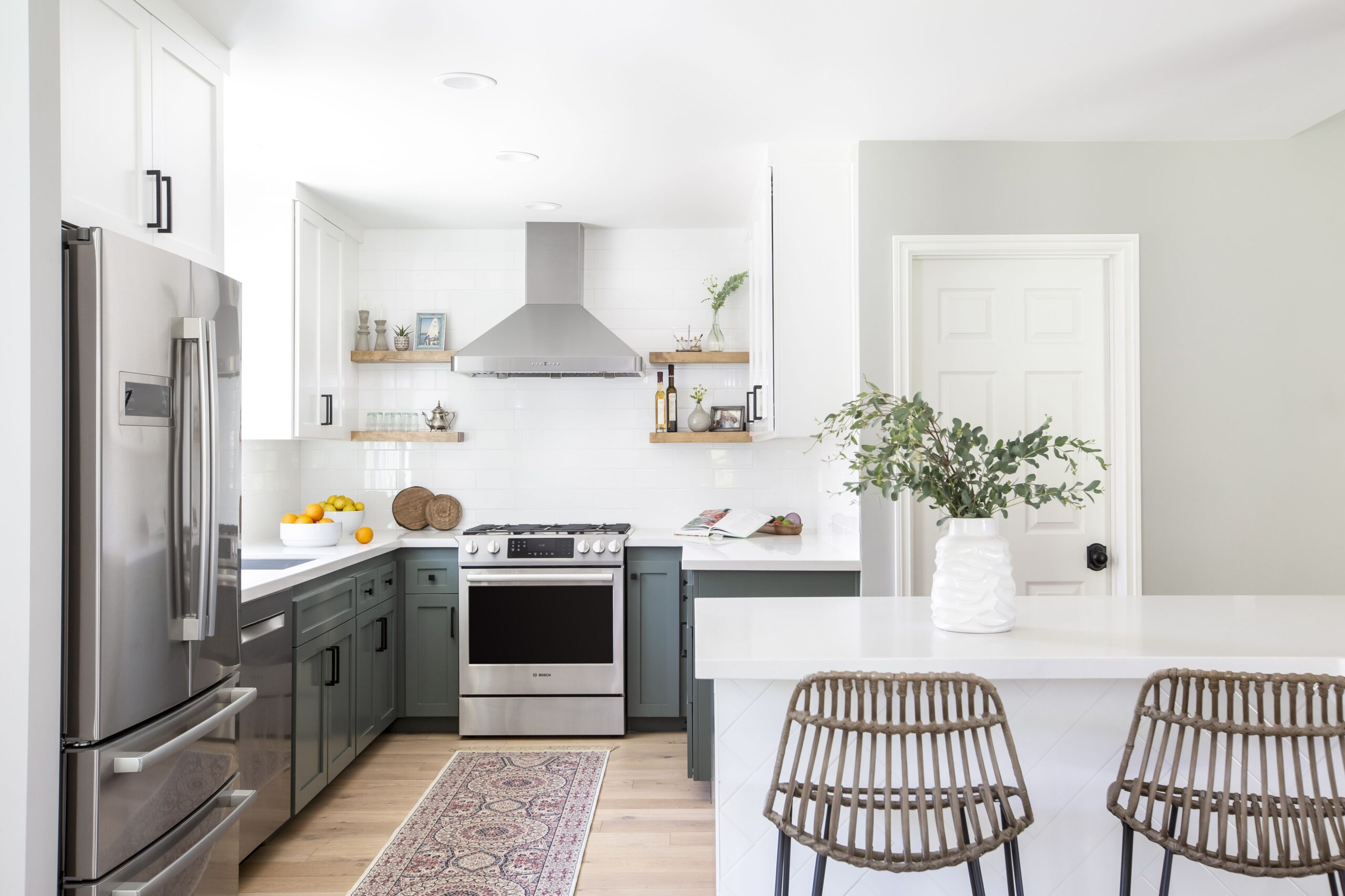 Before and After Kitchen Remodels - small kitchen reno