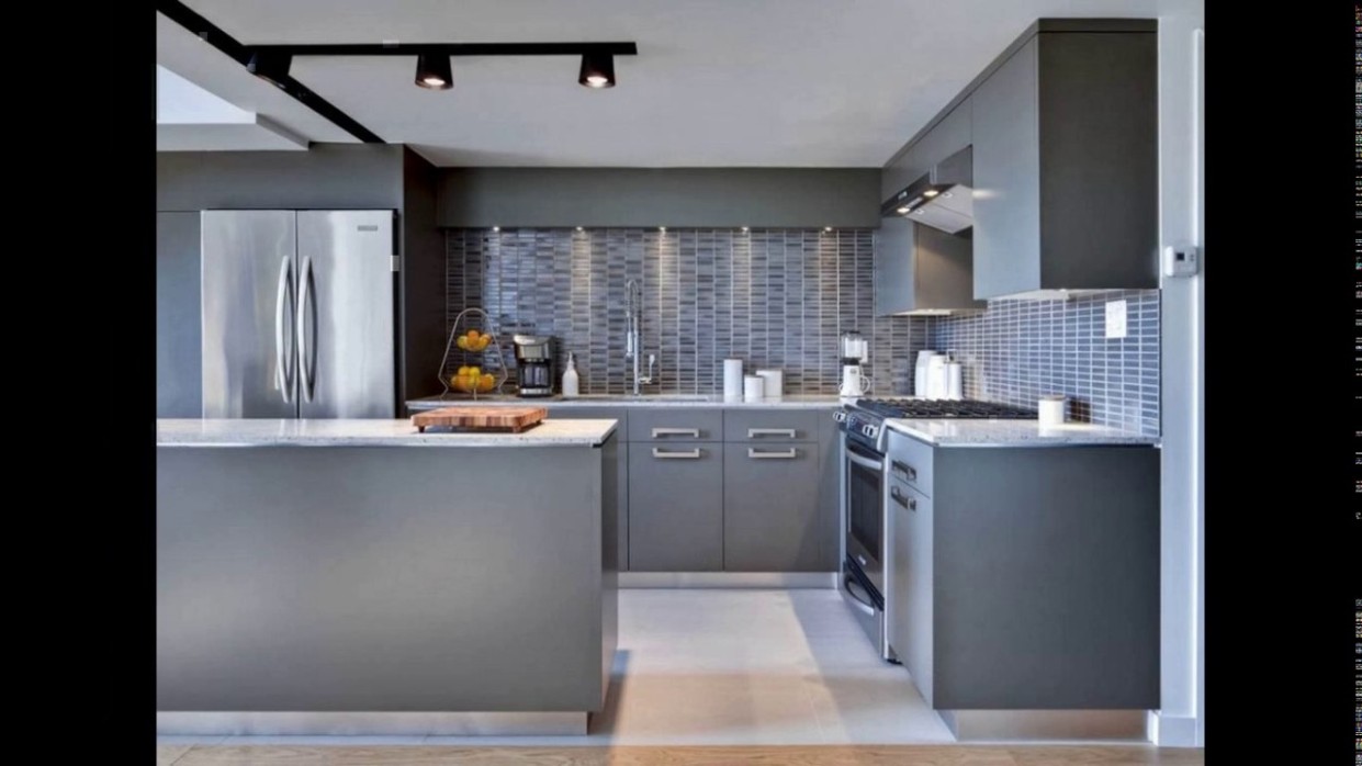 Gray and black kitchen designs - black and grey kitchen designs