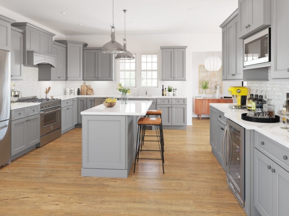 Gray Kitchen Cabinets  Walcraft Cabinetry - grey kitchen cupboards