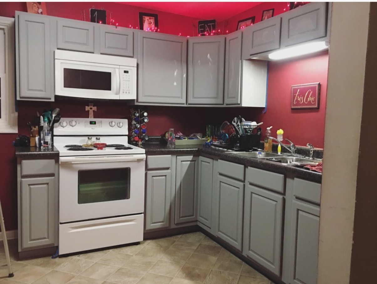 Grey And Red Kitchen Ideas Kitchen