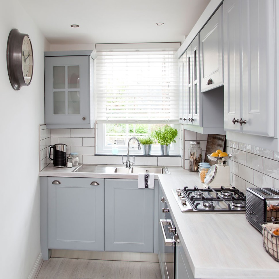 Grey kitchen ideas: 3 design tips for cabinets, worktops and walls - small gray kitchen ideas