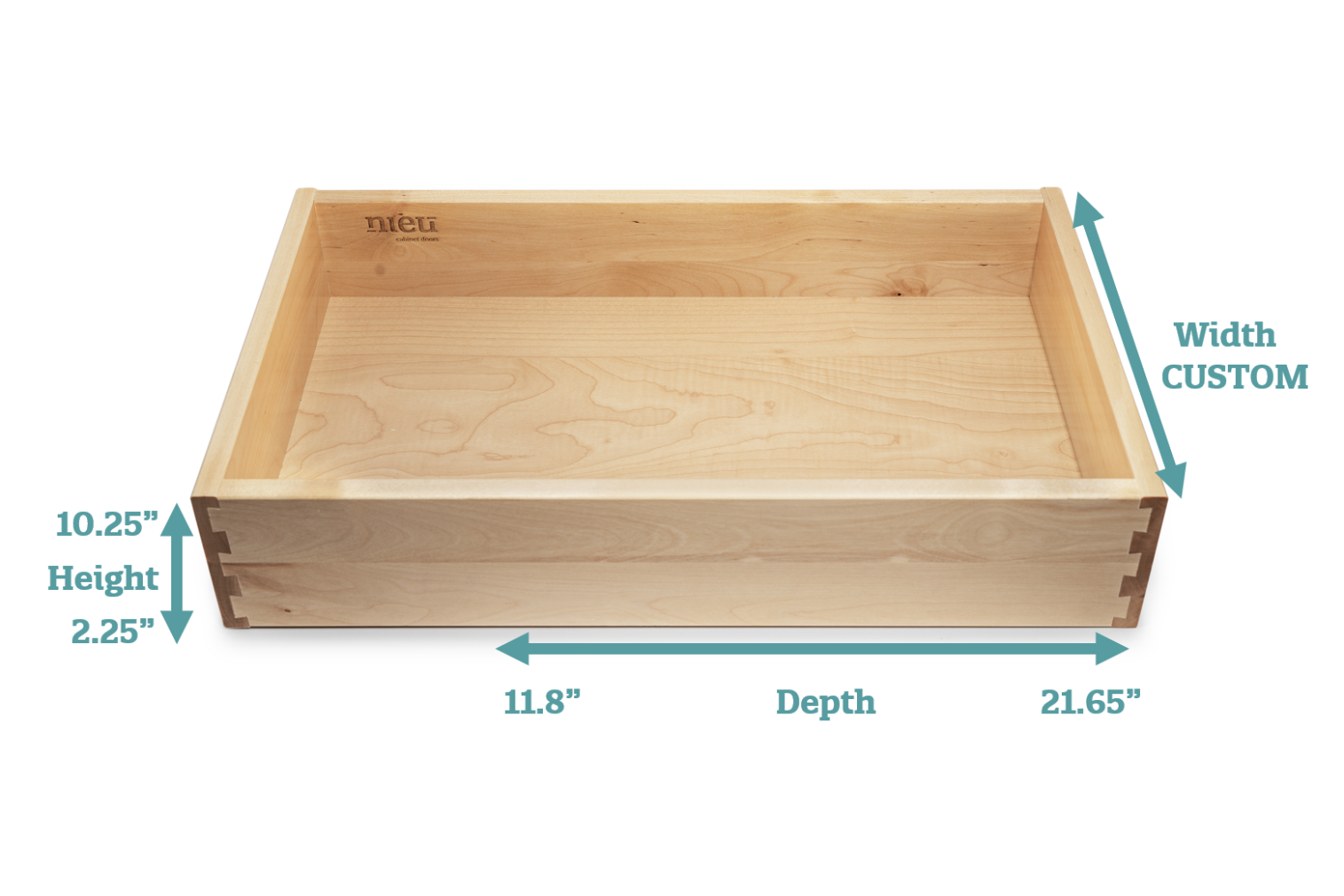 How to Measure for Replacement Kitchen Drawer Boxes  Nieu Cabinet  - how do i measure for replacement cabinets?