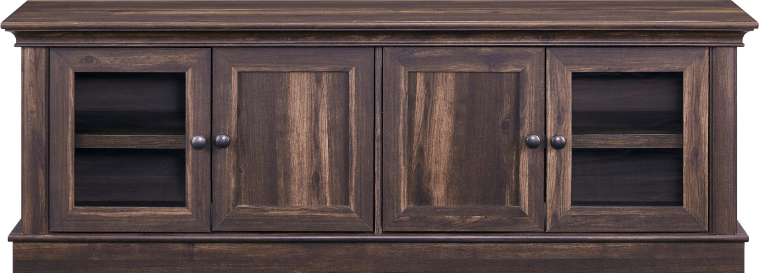 Insignia™ - TV Cabinet for Most Flat-Panel TVs Up to 4" - Brown - buy cabinet