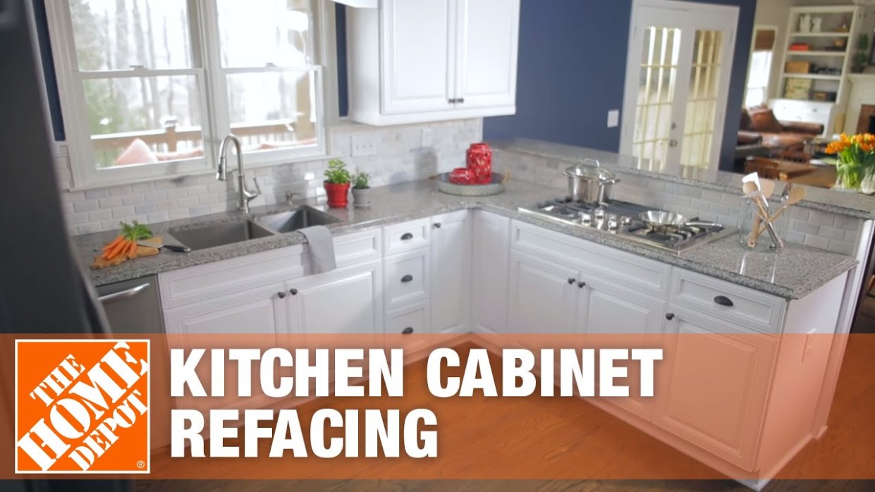 Kitchen Cabinet Refacing  The Home Depot - how much does cabinet refacing cost at home depot?