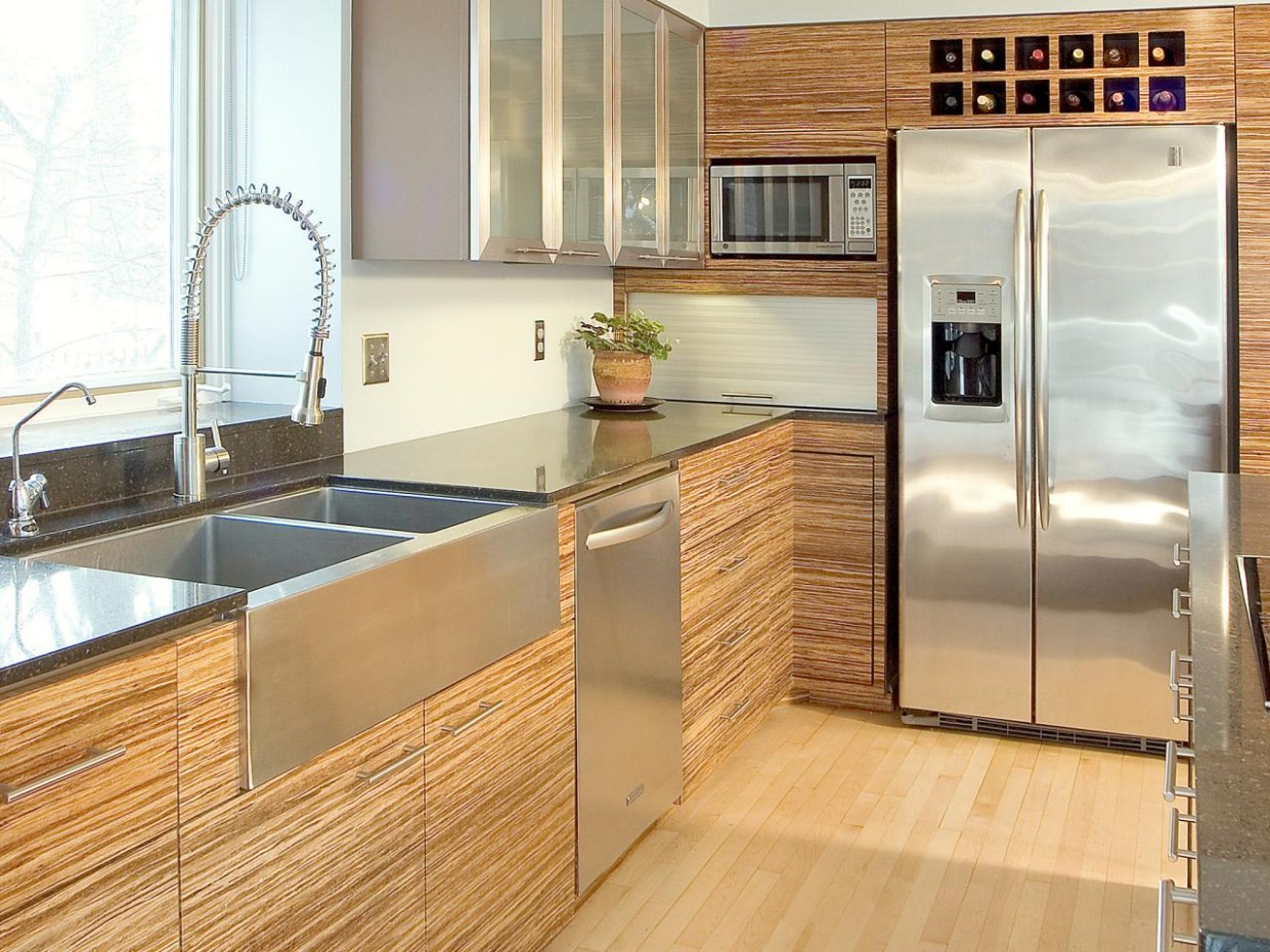 Modern Kitchen Cabinets: Pictures, Ideas & Tips From HGTV  HGTV - simple modern kitchen cabinets