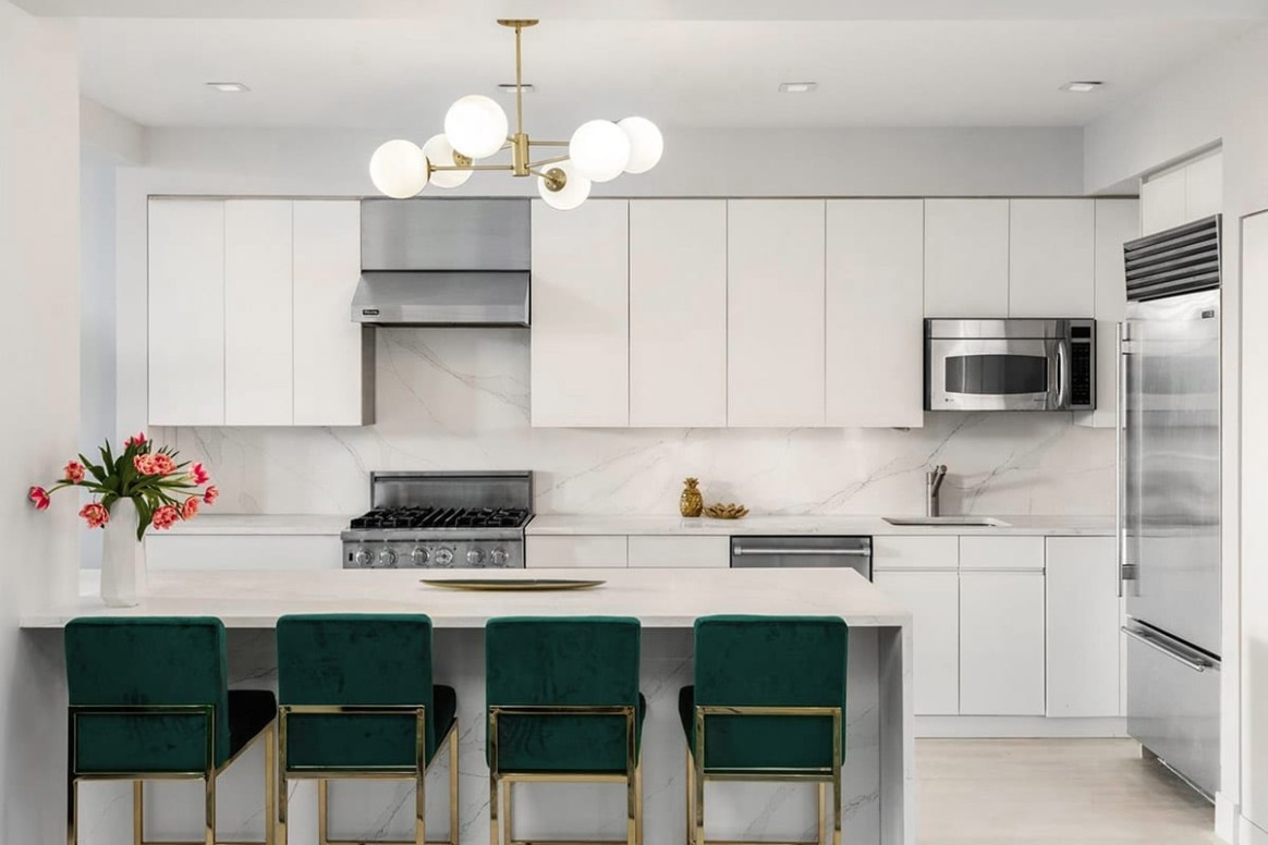 Modern Kitchen Design Ideas · Fontan Architecture - white kitchen designs modern