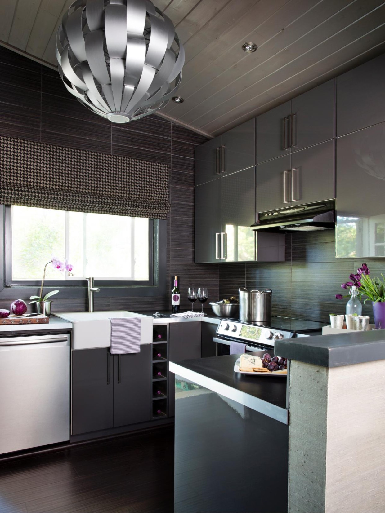 Small Modern Kitchen Design Ideas: HGTV Pictures & Tips  HGTV - small kitchen planner