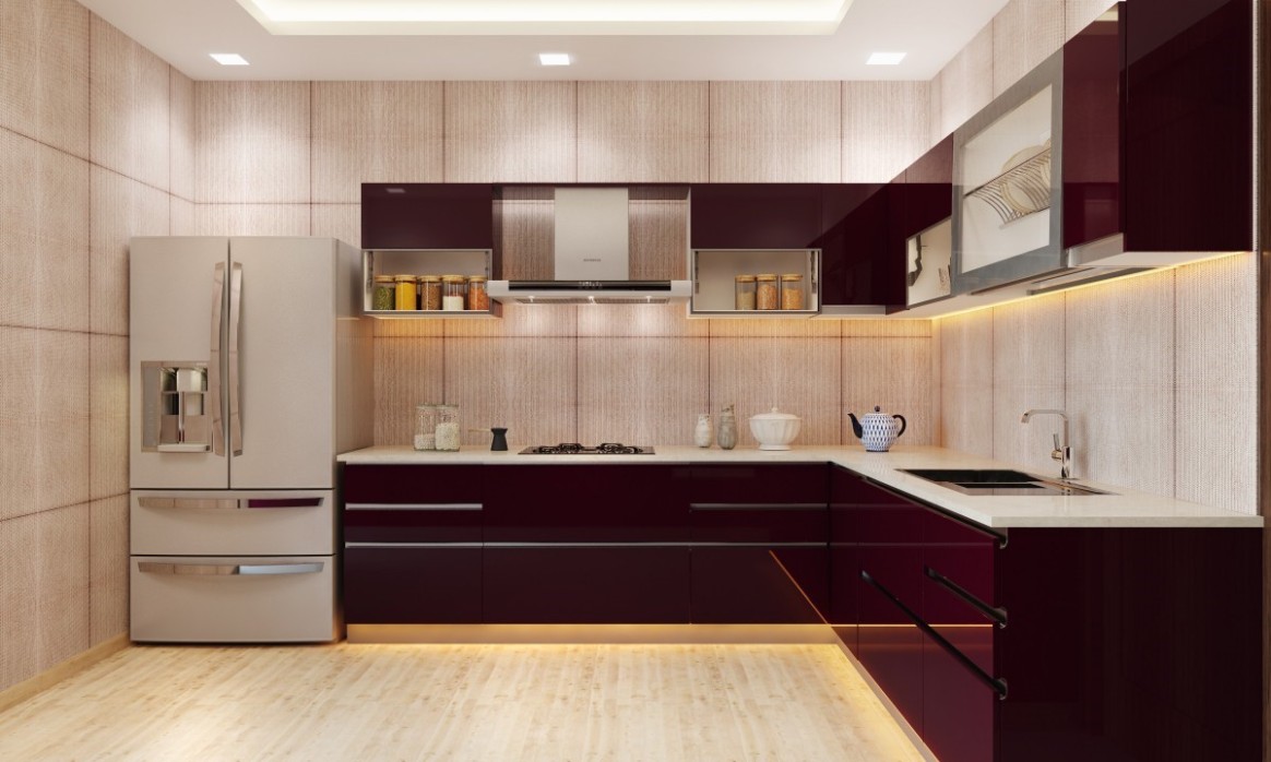 Understanding The Modular Kitchen: Pros and Cons - Happho - which material is good for modular kitchen?