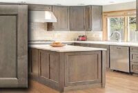 Winchester Grey Cabinets Flat Pack, RTA Easy-to-Assemble Kraftsman